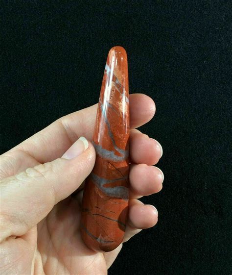 Brecciated Jasper Massage Therapy Tool 88mm 170632 Crystal Mineral