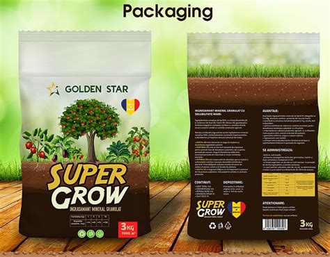 Packaging Design For Fertilizer Brand On Behance Food Packaging Design