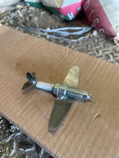 Spark Plug Plane Spark Plug Fighter Planes Give