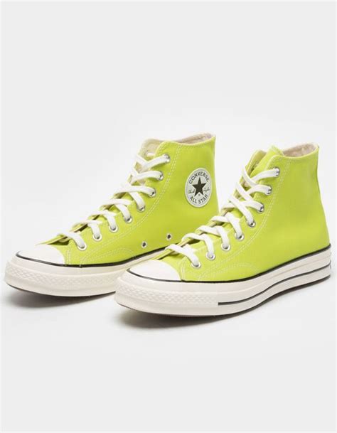 Converse Chuck 70 High Top Shoes Lime Tillys Converse Cute Sneakers Converse Chuck 70