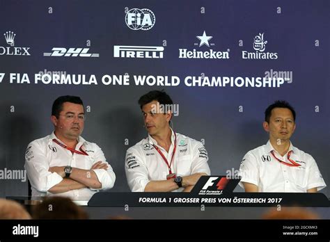 Mclaren Racing Director Toto Wolff Hi Res Stock Photography And Images