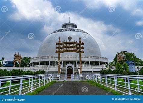 Dome Of Deekshabhoomi With Clear Sky Background In Nagpur India Stock