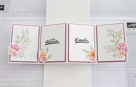 Stampin Up Anleitung Tutorial Twist Pop Up Panel Karte Oder Pop Up