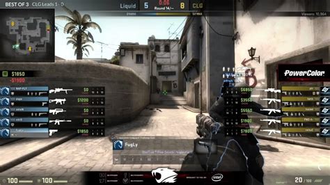 CLG Vs Liquid On De Mirage IBP Invitational 2015 Grand Finals CS GO