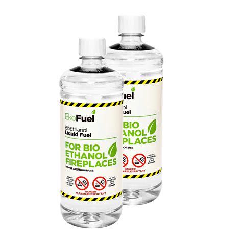 EKOFUEL Premium Bioethanol Fuel – Bio Ethanol Liquid Fuel for Fires ...