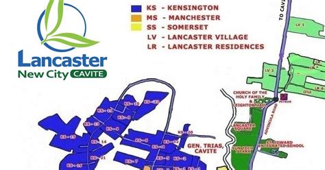 Lancaster New City Cavite Map