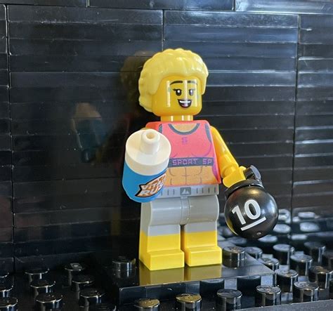 Lego Series Collectible Minifigures Fitness Instructor