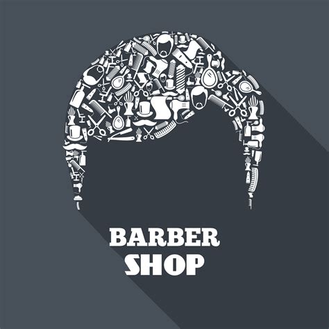 Barber Shop Concept 467082 Vector Art at Vecteezy