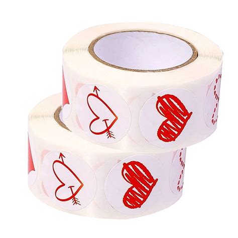 Guichaokj Rolls Wedding Stickers Thank You Label Seals Valentines