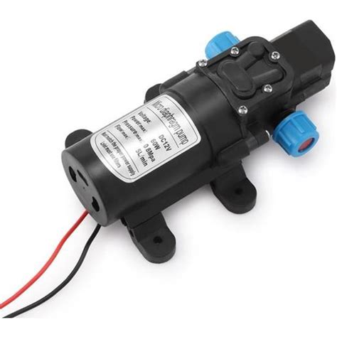 Pompe à eau automatique haute pression à membrane 12 V 60W 5L min