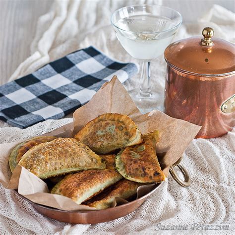 Fried Agnolotti with Spinach and Cream Cheese Filling