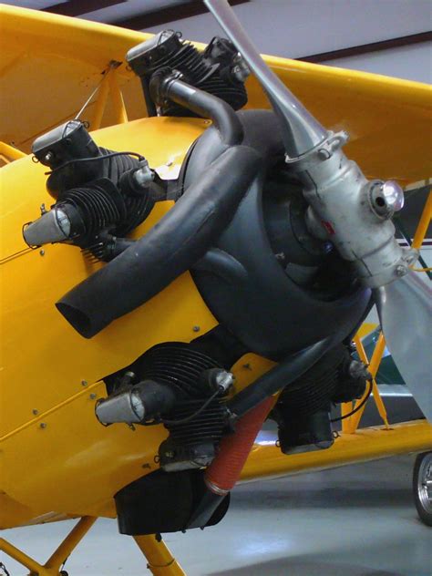 Wright R 540 Whirlwind Was A Series Of Five Cylinder Air Cooled Radial Aircraft Engines Built By