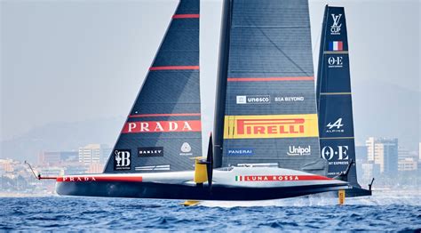 Final Preliminary Regatta Barcelona Day Luna Rossa Prada Pirelli