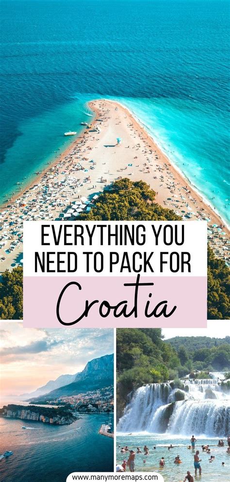 The Essential Croatia Packing List (What To Pack For A Trip To Croatia ...