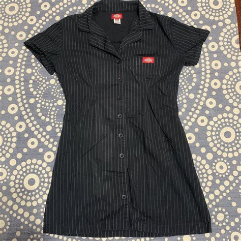 Dickies Black Pinstripe Bettiepage Button Up Depop Fashion Outfits Clothes Cool Outfits