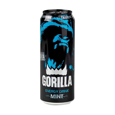 Энергетический напиток, GORILLA, со вкусом мяты, 0,45 л - купить в ...