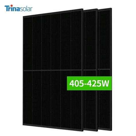 Trina Vertexs All Black Solar Panels Mono Half Cell W W W W