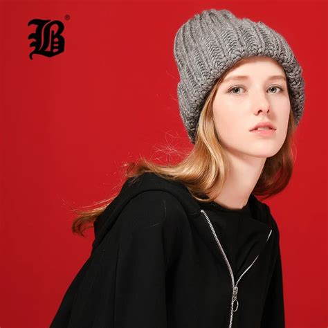 Aliexpress Buy Flb Knitting Wool Ball Skullies Beanies Casual