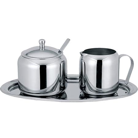 Amazon Frieling Usa Stainless Steel Creamer And Sugar Bowl