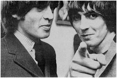 George Harrison With The Rolling Stones Brian Jones C 1965 Rbeatles