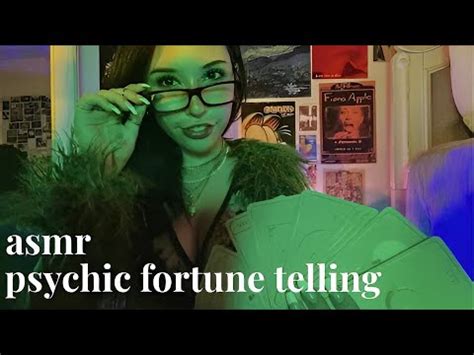 Pea Asmr Eccentric Psychic Tells Your Fortune Tarot Reading Crystal