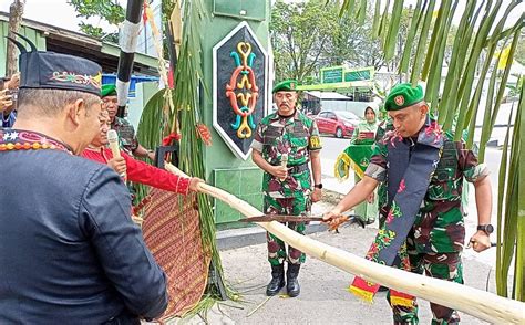 Pisah Sambut Dandim Sampit Dibalut Suasana Haru