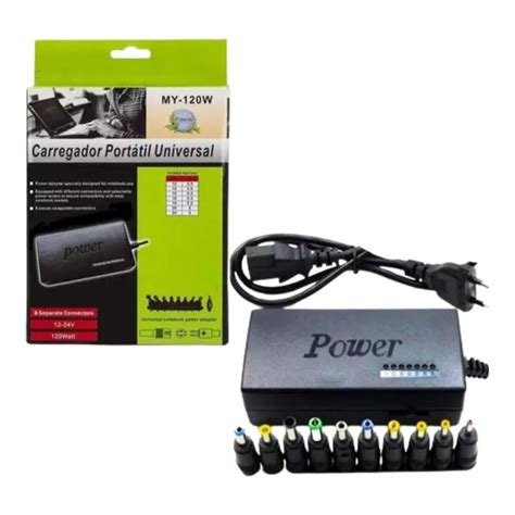 Fonte Universal Notebook Adaptador Carregador 12 24v 120w Shopee Brasil