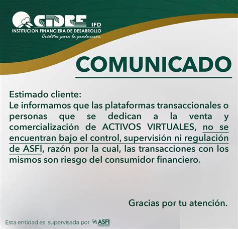 CIDRE IFD Institución Financiera de Desarrollo