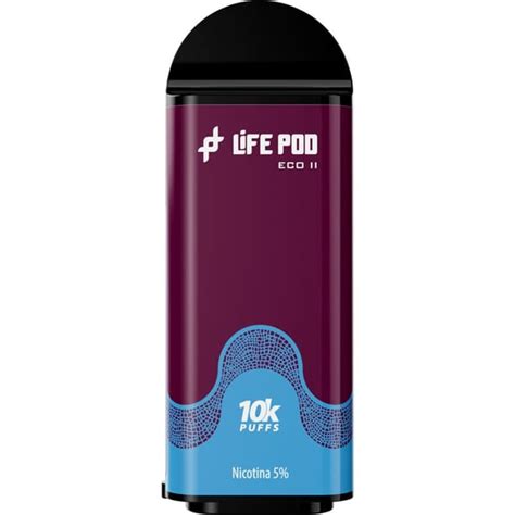 Life Pod Eco Ii Cartucho Puffs Oficina Vapor