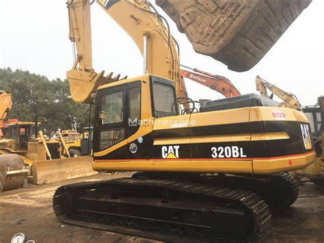 Caterpillar 320b Tracked Excavator For Sale China Shanghai Bg11454