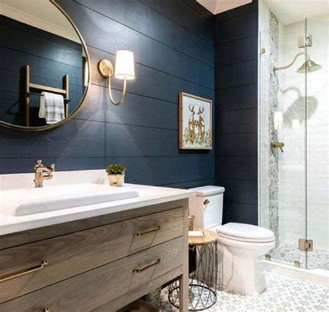 Top 50 Best Shiplap Bathroom Ideas Nautical Inspired Wall Interiors