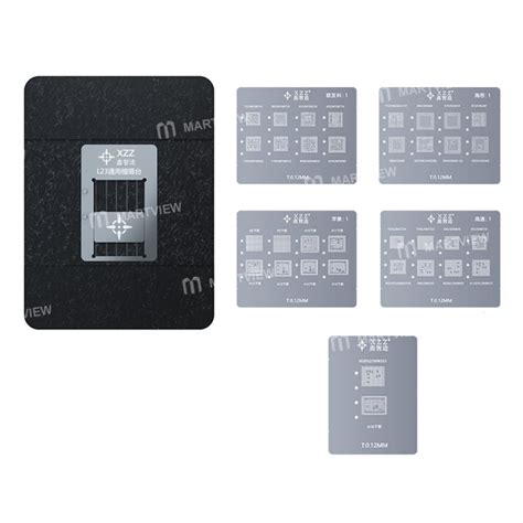 WL In CPU NAND BGA Reballing Stencil Platform For IPhone 48 OFF