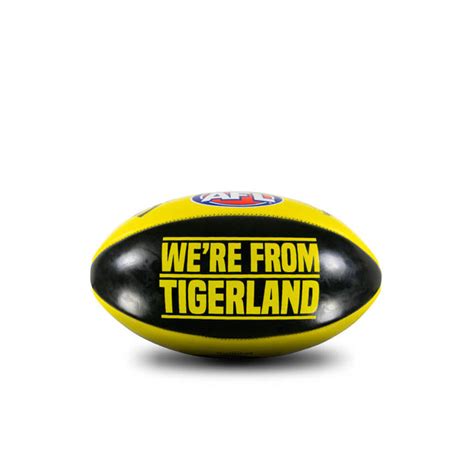 Richmond Tigers Sherrin PVC Softie Mascot 20cm Football