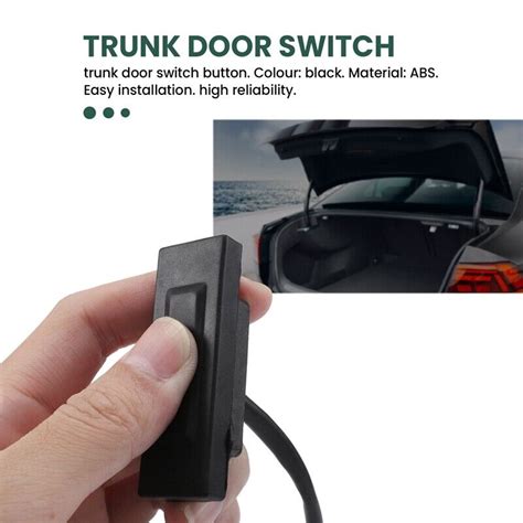 Hatchback Trunk Door Switch Button Handle For I