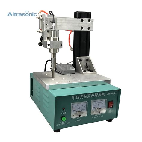 Manually Ultrasonic Spot Welding Machine Khz Watt For Mask Ear