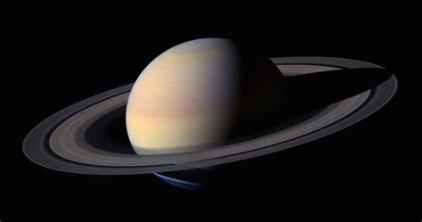 New Research Suggests Saturn's Rings & Moons May Be Younger Than ...