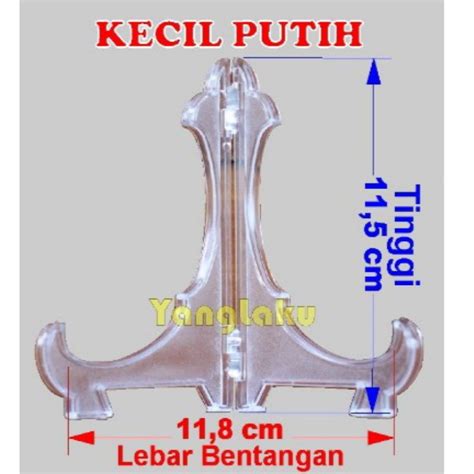 Jual Kaki Pajangan Sandaran Piring Hias Standing Plate Lukisan