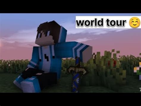 Our Minecraft Survival World Tour Minecraft Worldtour YouTube