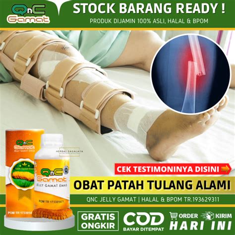 QNC JELLY GAMAT - Obat Patah Tulang yang 100% ALAMI, Tulang Retak ...