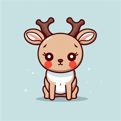 Premium Ai Image Rudolph The Reindeer Is Wearing A Bib And A Bib