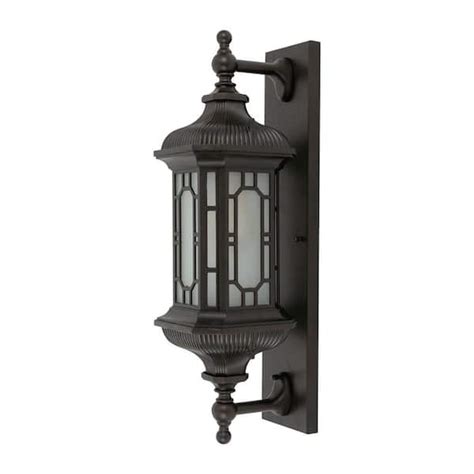 Oukaning In Light Black Modern Outdoor Wall Light Waterproof