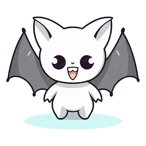 Premium Vector | Cute cartoon vampire bat character of a vampire bat mascot