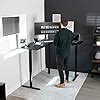 Vivo Electric Height Adjustable Cm X Cm Corner Stand Up Desk