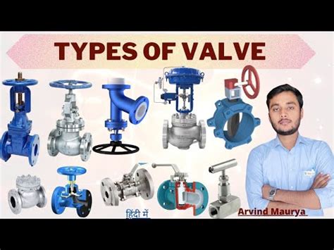 Types Of Valve In Hindi 10 Types Of Valve Type Of Valves And It S