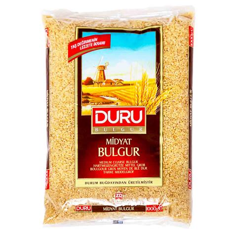 Duru Bulgur Hartweizengrütze Mittel Grob 1 Kg Damaskus Makrt