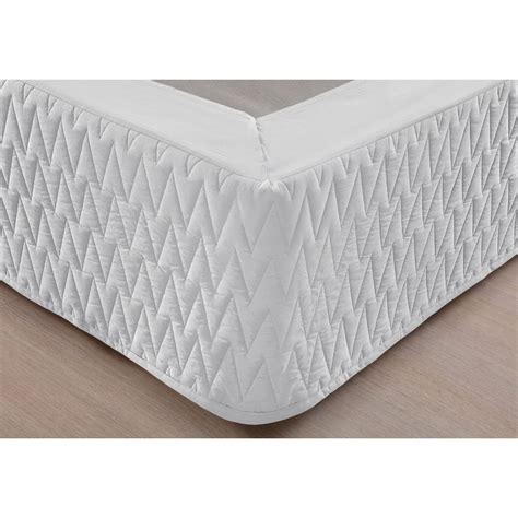 Saia Para Cama Box Solteiro 200 Fios Branco Naturalle Matelassada