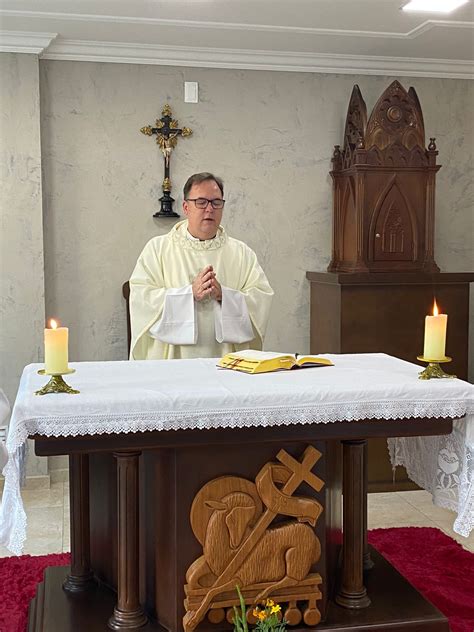 Visita do Pe Zenon Hanas SAC ao Seminário Maior Palotino Palotinos