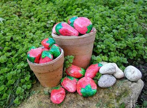 Painted Rocks for Artistic Yard and Garden Designs, 40 Cute ...