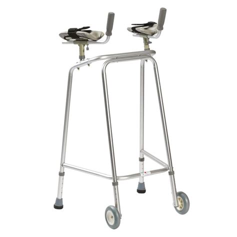 Medium Walking Frame With Forearm Supports And Removeable Rear Skids