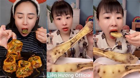 Thánh ăn Tủy Xương Siêu Cay Asmr Mukbang Bone Marrow 牛骨髓 牛肉の骨髄